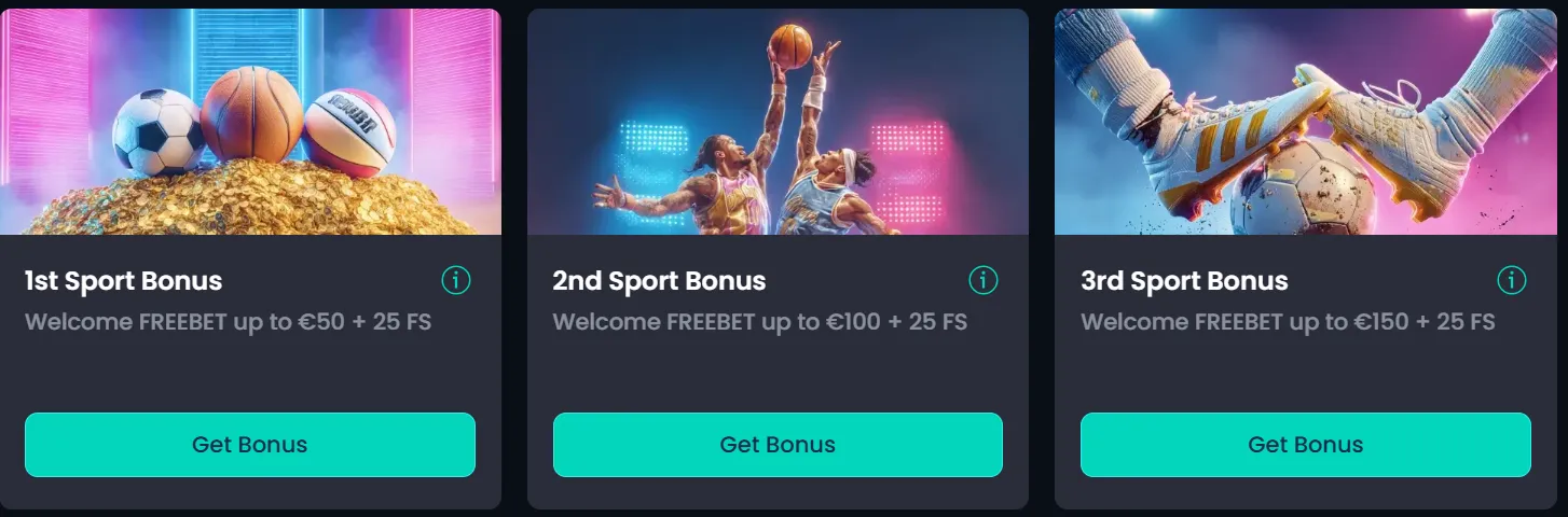 Lucky Gans sportbonussen met freebet en free spins